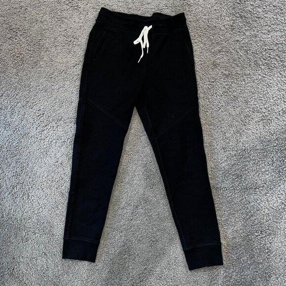 JOHN ELLIOTT Women’s Escobar French Terry Slouch Jogger Pockets Ankle Zip NWOT S - Picture 1 of 12